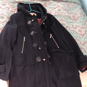 Michael Kors Hooded Wool Coat